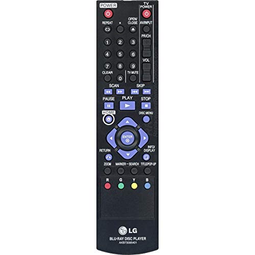LG Télécommande Home Cinema, DVD, Blue-Ray AKB73095401