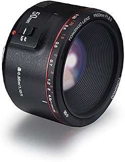 Auto Focus Lens YONGNUO YN50mm F1.8 II for Canon