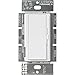 Lutron DVSTV-WH Diva 8 Amp 3-way/Single-Pole 0-10V Dimmer, no neutral required, White