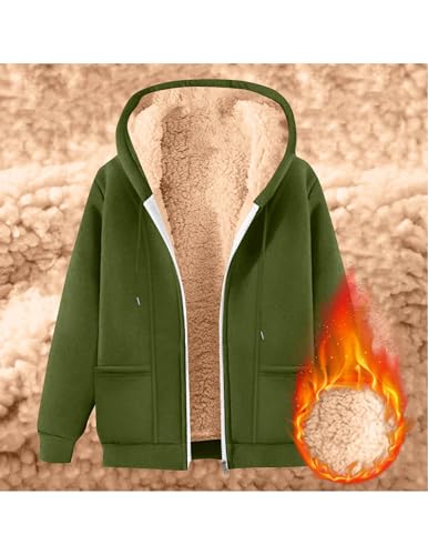Blouson hiver chaud veste couleur uni avec capuche douce
