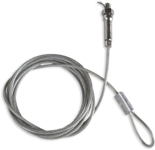 Bulldog Deluxe Security Cable, Silver, 6-Feet