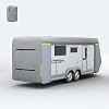 Motorhome Protective Cover Weatherproof Motorhome Covers High-Quality Motorhome Tarpaulin 5-7.3 m Waterproof Breathable Grey 22-24 Inches (730 x 250 x 235 cm)
