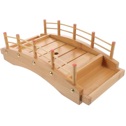 Bandeja para sushi estilo japonés pequeño miniatura 1
