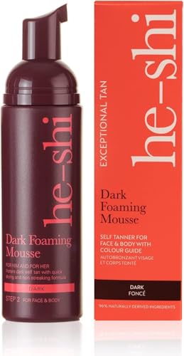 He-Shi Mousse Autobronzante Foncée 150 ml