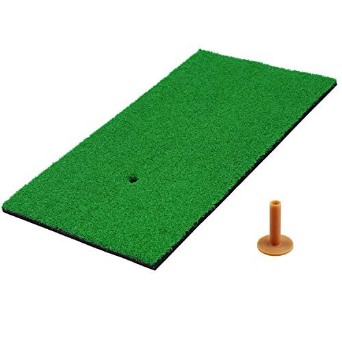 CRESTGOLF Golf Hitting Mats Indoor/Outdoor SBR Golf Mats for Driving