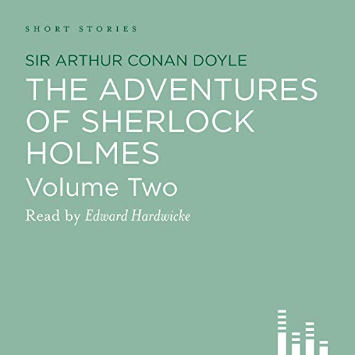 Diseño de la portada del título The Adventures of Sherlock Holmes