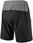 KPSUN Men's Mountain Bike Shorts 3D Padded Baggy Bicycle Riding Cycling Shorts Quick Dry Lightweight Biking Shorts