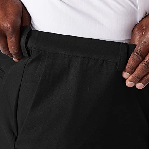 Image of Haggar Men's Cool 18 Pro Classic Fit Flat Front Casual Pant
