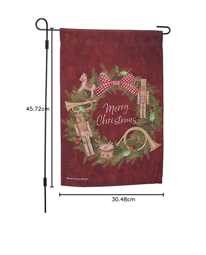 Drapeau Jardin Casse-Noisette Premium aux Finitions Soignées