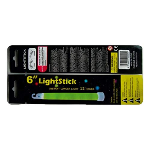 LUZ QUIMICA CYALUME 6 POLEGADAS 15CM 12 HORAS AMARELO