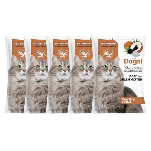 Hindistan Cevizi Kokulu Koku Giderici 25 g - 5 Adet