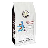 Tarrazu Costa Rica Swiss Water Process Decaf Whole Bean Coffee by Aroma Ridge | 16oz Medium Roast...