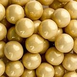 1 Inch Gumballs for Gumball Machin, Celebration Chewing Gum Balls (2 Pound, Shimmer Gold)