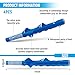 Arrowbash Golf Training Grip Right Handed Swing Grip Trainer Aid Tool for Men Club Accessories (Blue,4 Pcs)