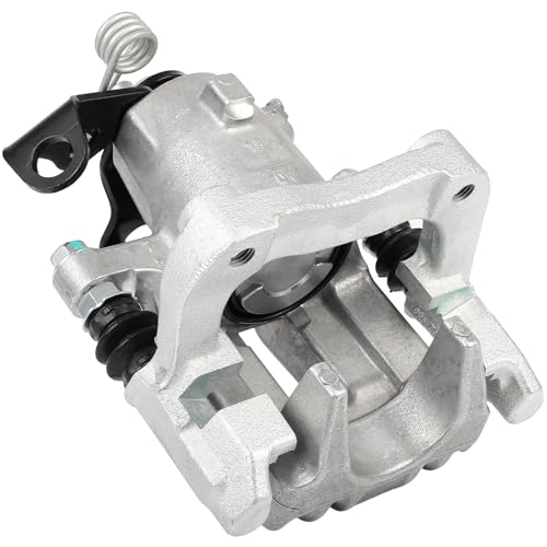 Image of 19B2577 Rear Left Disc Brake Caliper Assembly w /Bracket