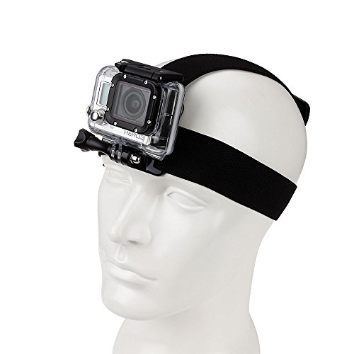 Suporte de Cabeça Compatível com GoPro e Câmeras Similares