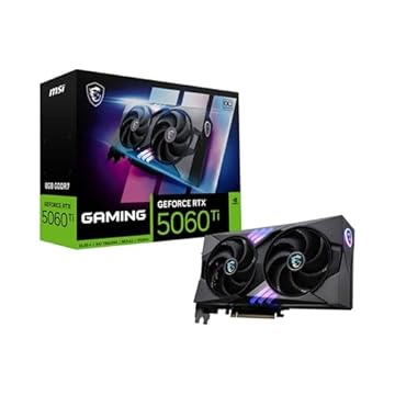 MSI Placa gráfica GeForce RTX 5060 Ti 8G Gaming OC VD9178