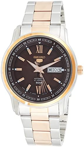 Seiko Seiko 5 Automatic Brown Dial Men's Watch SNKP18J1 : Amazon.ca:  Clothing, Shoes \u0026 Accessories