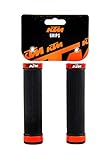 KTM Lenkergriffe - Team Diamond Rubber - in schwarz/orange