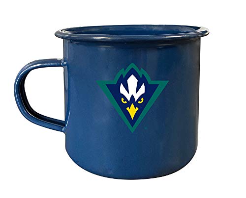 North Carolina Wilmington Seahawks Tin Camper Coffee Mug (Navy). Officially Licensed Collegiate Product