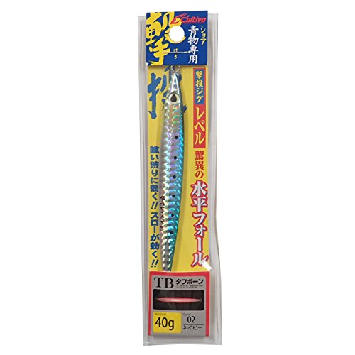 Owner 31871 Metal Jig Lure GJL-40 Shooting Jig Level, 1.4 oz (40 g), Navy #2