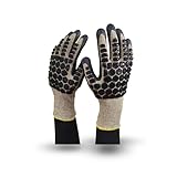 [HANSMARE] グラインダー対応 軍手 手袋 安全軍手 キズ防止 グローブ 耐切創