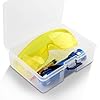 Hahhhha Leak Detector Kit,Fluorescent Protective Glasses Air Conditioning Accurate Refrigerant Leak Detector Tools,Car Accessories Replacement Easy to Use Professional Eco Friendly #4