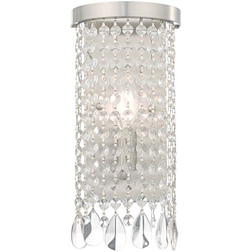 Livex Lighting 1 Lt Brushed Nickel ADA Wall Sconce