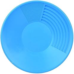 Sartenes Gold Pan Socobeta Sartén de Oro Profesional para minería con Rifles Dobles para Cazadores de Oro