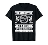 The Library Of Alexandria Ancient Egypt Egyptian Mythology T-Shirt