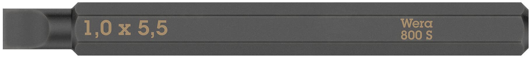 Wera 05018111001 Juego Kraftform Kompakt 900 Imperial Set 1, Juego de destornilladores de golpe, 19 piezas, Negro-amarillo