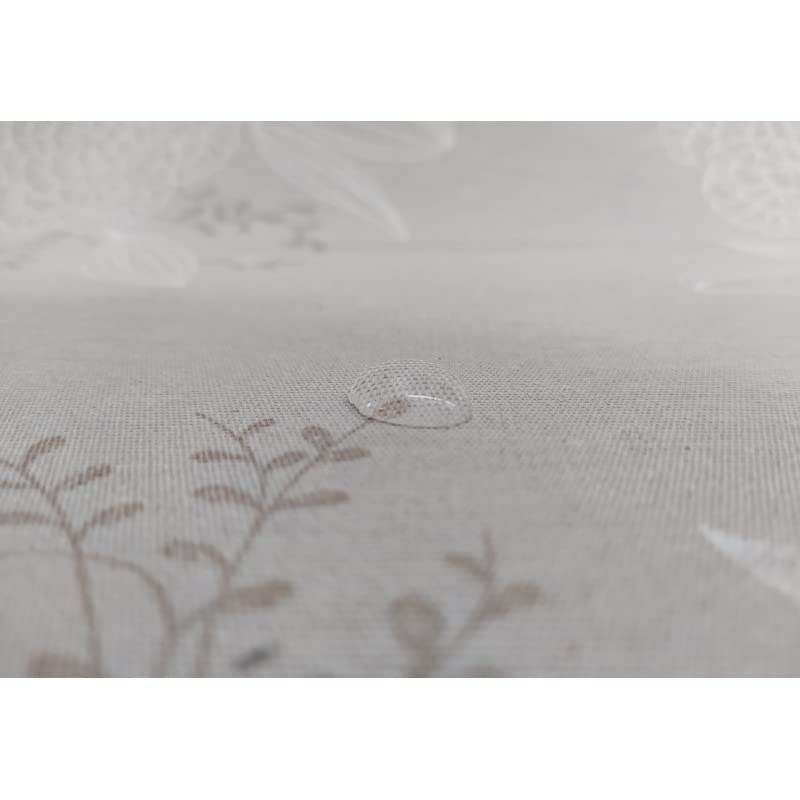 Tovaglia resinata Antimacchia JAPONDI, Tovaglia in cotone antimacchia, impermeabile e antibatterica. (400 x 140 cm)