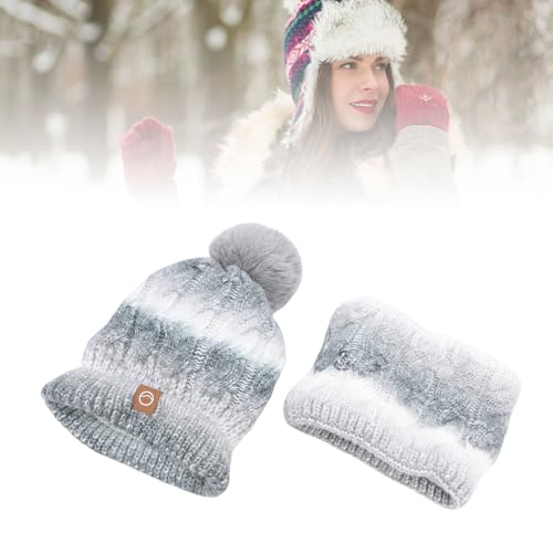 Gorro calefactable USB 40-50°C con bufanda cortavientos para esquí y moto 5