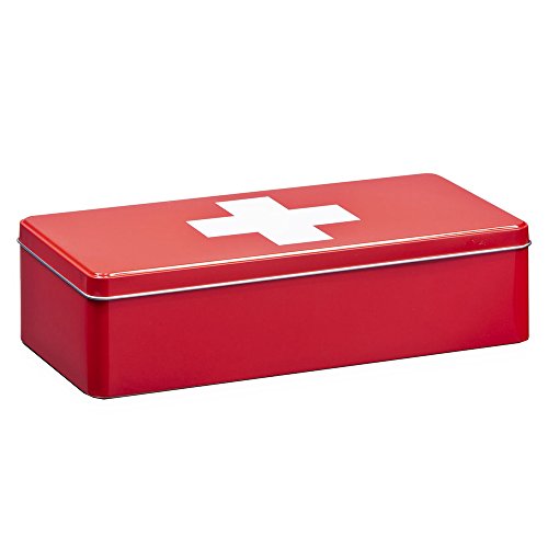 Zeller 19207 Patchwork - Contenitore in Metallo