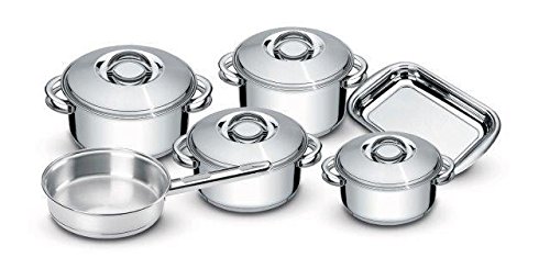 Jogo de Panelas Fundo Triplo Tramontina Solar Inox