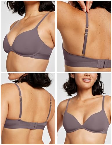 Image of Pepper Bra for Sizes AA-B Cups | Wirefree Zero-G Padded Lift Up Bra, Fitted Push Up Bralette for Women