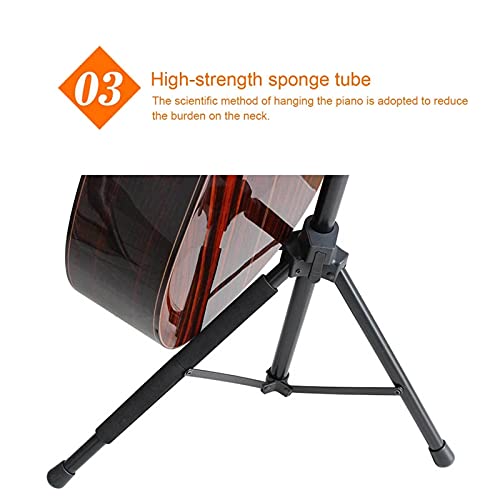 KJGHJ Guitare Stand Délicate Design Instrument De Musique Guitare Stand Électrice Guitar Rack Bass (Color : Black) - Les Beatles, Paul McCartney, John Lennon, RIngo Starr, George Harrison KJGHJ Guitare Stand Délicate Design Instrument De Musique Guitare Stand Électrice Guitar Rack Bass (Color : Black) – Image 7