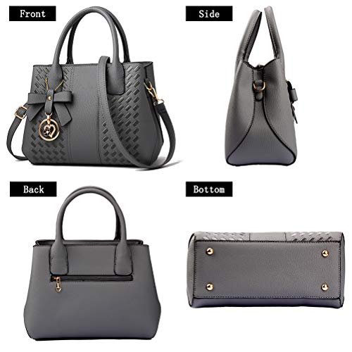Image of Purses and Handbags for Women Fashion Ladies PU Leather Top Handle Satchel Shoulder Tote Bags