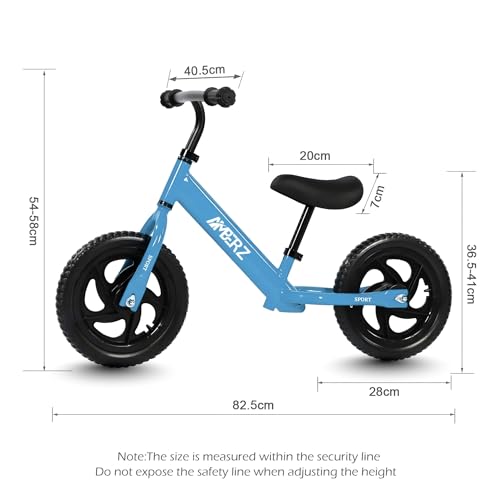 Image of First-Step Balance Bike, No-Pedal Training Balance Bike for Toddlers, 2 Years to 5 Years Old, Safe Design & Durable Tires | Develops Balance & Coordination | for Boys & Girls