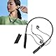 Bluetooth-Kopfhörer mit Nackenbügel, Geräuschunterdrückende In-Ear-Ohrhörer mit Magnetischem Nackenbügel und Atmungsaktivem Umgebungslicht, wasserdichte, Schweißfeste, Kabellose