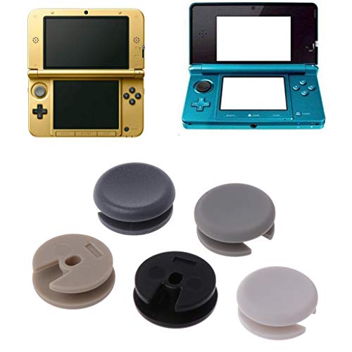 Image of 5Pcs Analog Joystick Thumbstick Grip Cap Control Cover Button Replacement Repair Part for 3DS 3DSLL 3DS XL
