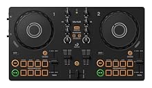 Beginner DJ controller: The DDJ-FLX2 is an easy-to-use DJ controller designed for new DJs but with a professional layout. Works with free DJ apps: Compatible with rekordbox, djay (iOS, Android, PC, Mac), and Serato DJ Lite (PC/Mac). Stream millions o...