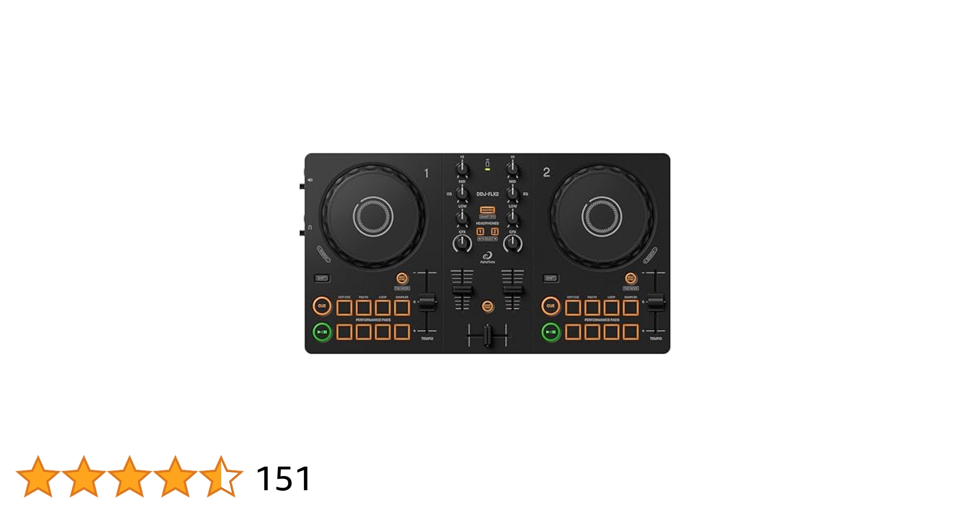 【DDJ FLX-2 DJコントローラー 】 箱・説明書・TypeCケーブル付き DDJ FLX-2 DJコントローラー 】 箱・説明書・TypeCケーブル付き