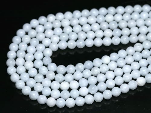 【石流通センター】【丸ビーズ】セレスタイト (ST) 8mm 天然石 パワーストーンのサムネイル