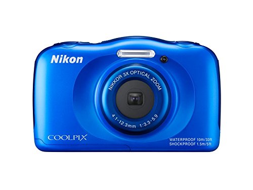 Buy Nikon Coolpix S33 13.2MP Point and Shoot Digital Camera (Blue