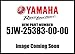 Yamaha 5JW-25383-00-00 Collar, Wheel; 5JW253830000 Made by Yamaha