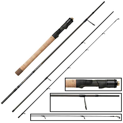 Savage Gear Parabellum Travel 2,14m 3-14g - Reise Spinnrute zum leichten Spinnfischen, Angelrute für Forellen & Barsche…