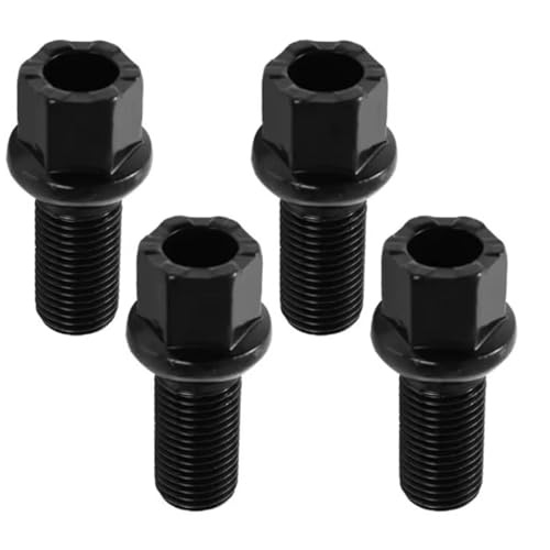 Tuercas M14x1.5 antirruido para Jetta tornillos de rueda de alta resistencia WHT002437 28mm