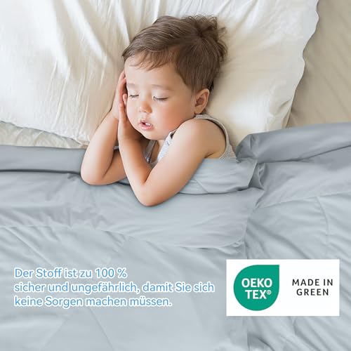 MH MYLUNE HOME Superweiche Kühldecke für Menschen Arc-Chill Q-Max0.43 Cooling Blanket 150x200 Kühlende Bettdecke Sommer Selbstkühlende Decke Leichte Sommerdecke Kühlend Wohndecke (grau, 150 x 200 cm)