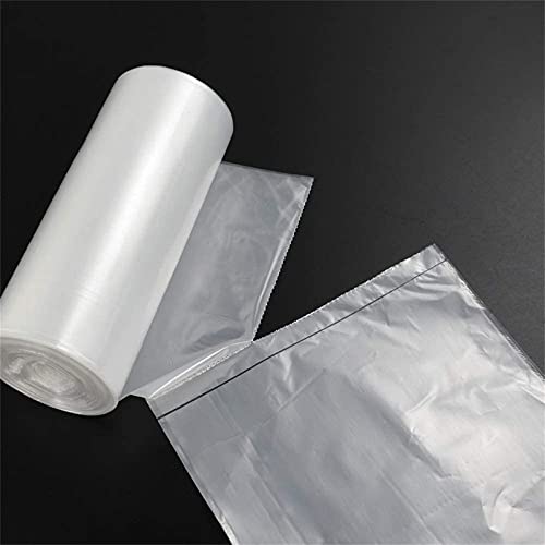 5 Gallon Transparent Trash Bags, 180 Count Waterproof Leak-Proof Resilient PE Roll Garbage Bags,High Load-Bearing Capacity Unscented Clear Disposable Trash Can Liners for Bathroom Kitchen Office - image 2